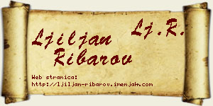 Ljiljan Ribarov vizit kartica